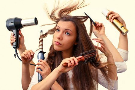 lạm dụng hóa mỹ phẩm khiến tóc bạn rụng nhiều